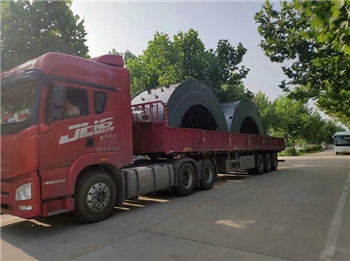 新型環(huán)保污泥燒結(jié)機設備發(fā)貨